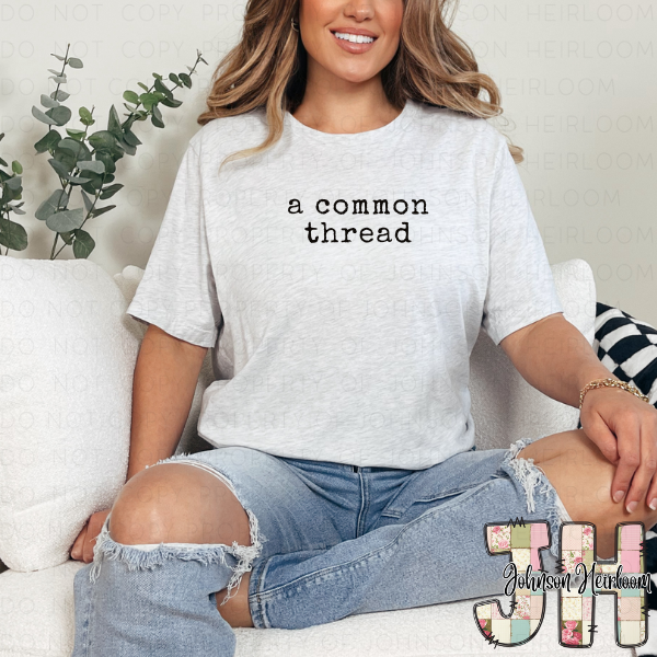 a common thread Printed T-Shirt/Crewneck