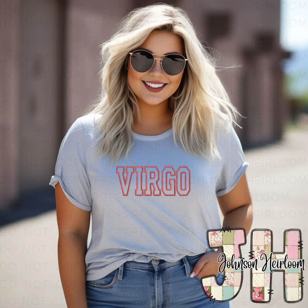 Zodiac embroidered T-Shirt/Crewneck Johnson Heirloom