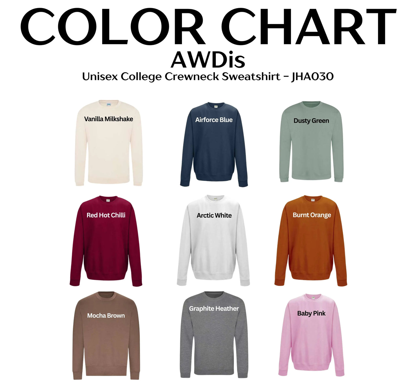 Moody Screen Printed T-Shirt/Crewneck Johnson Heirloom