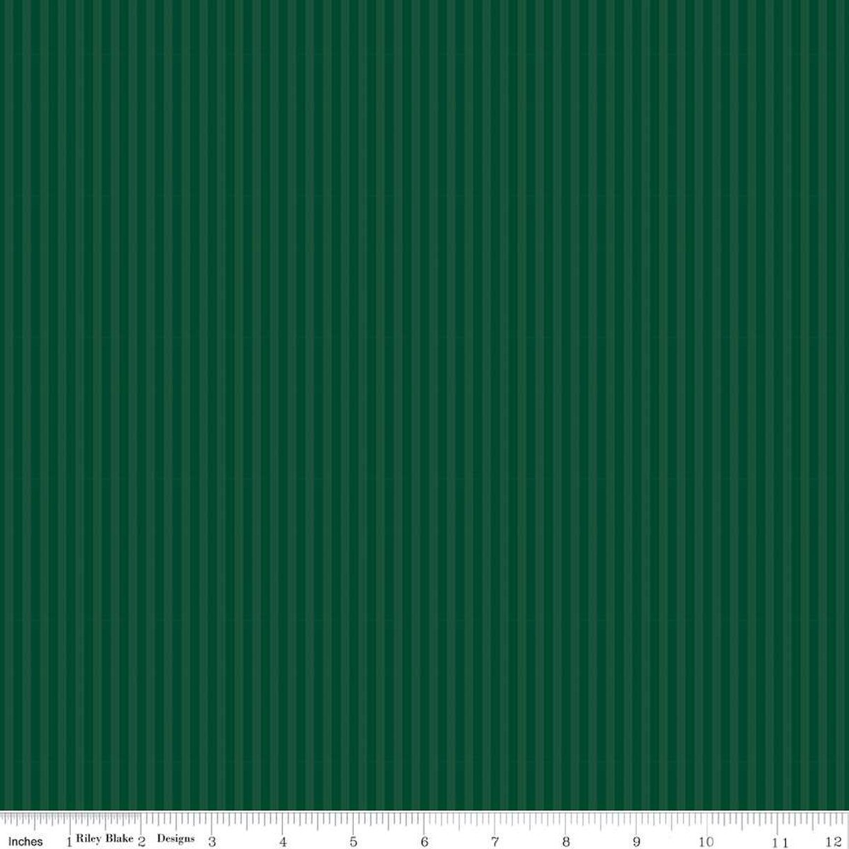 1/8" Tonal Stripe Christmas FABRIC (Quarter Yard increments)