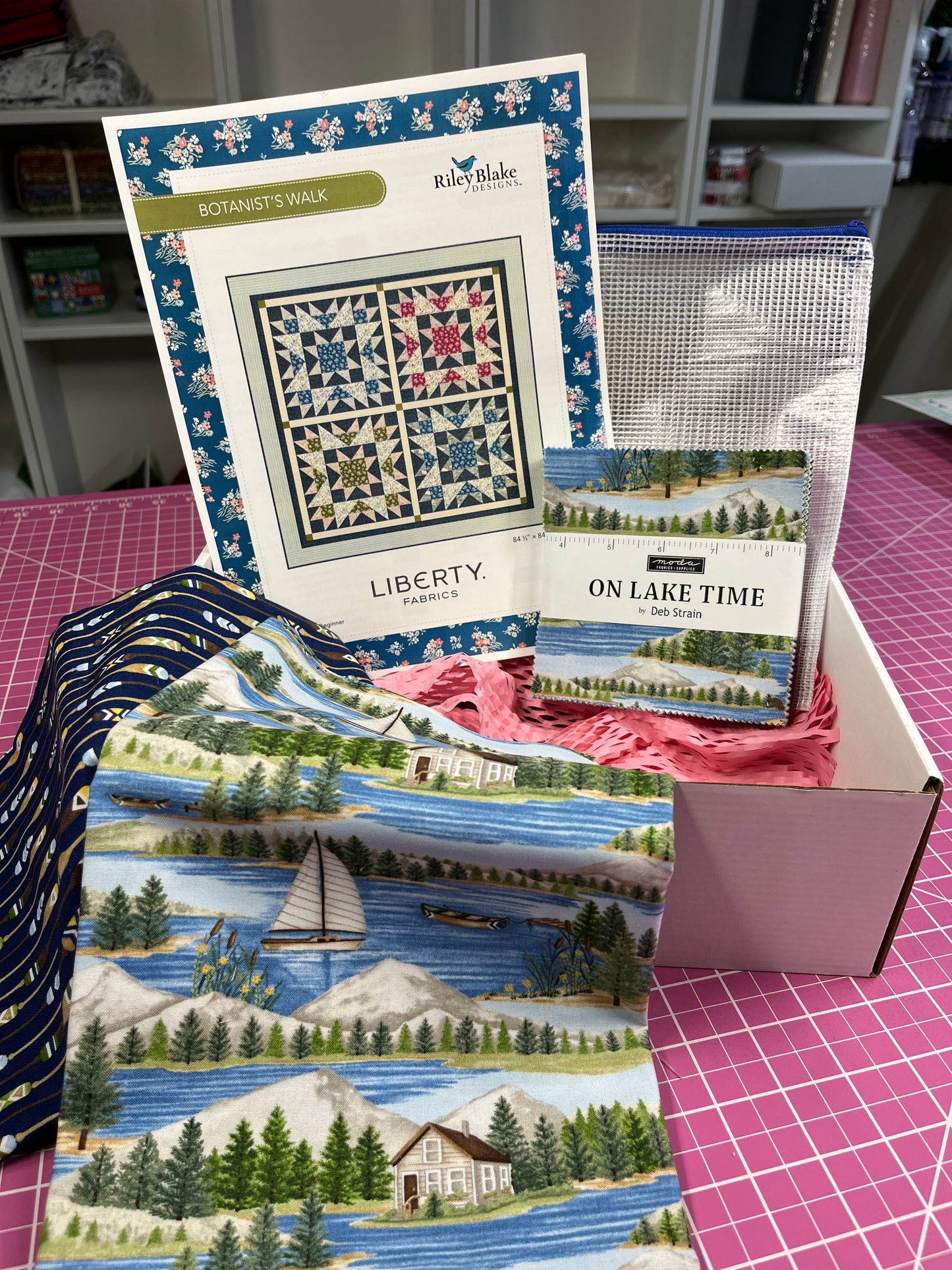 On Lake Time PreCuts Quilt Box Stash Builder
