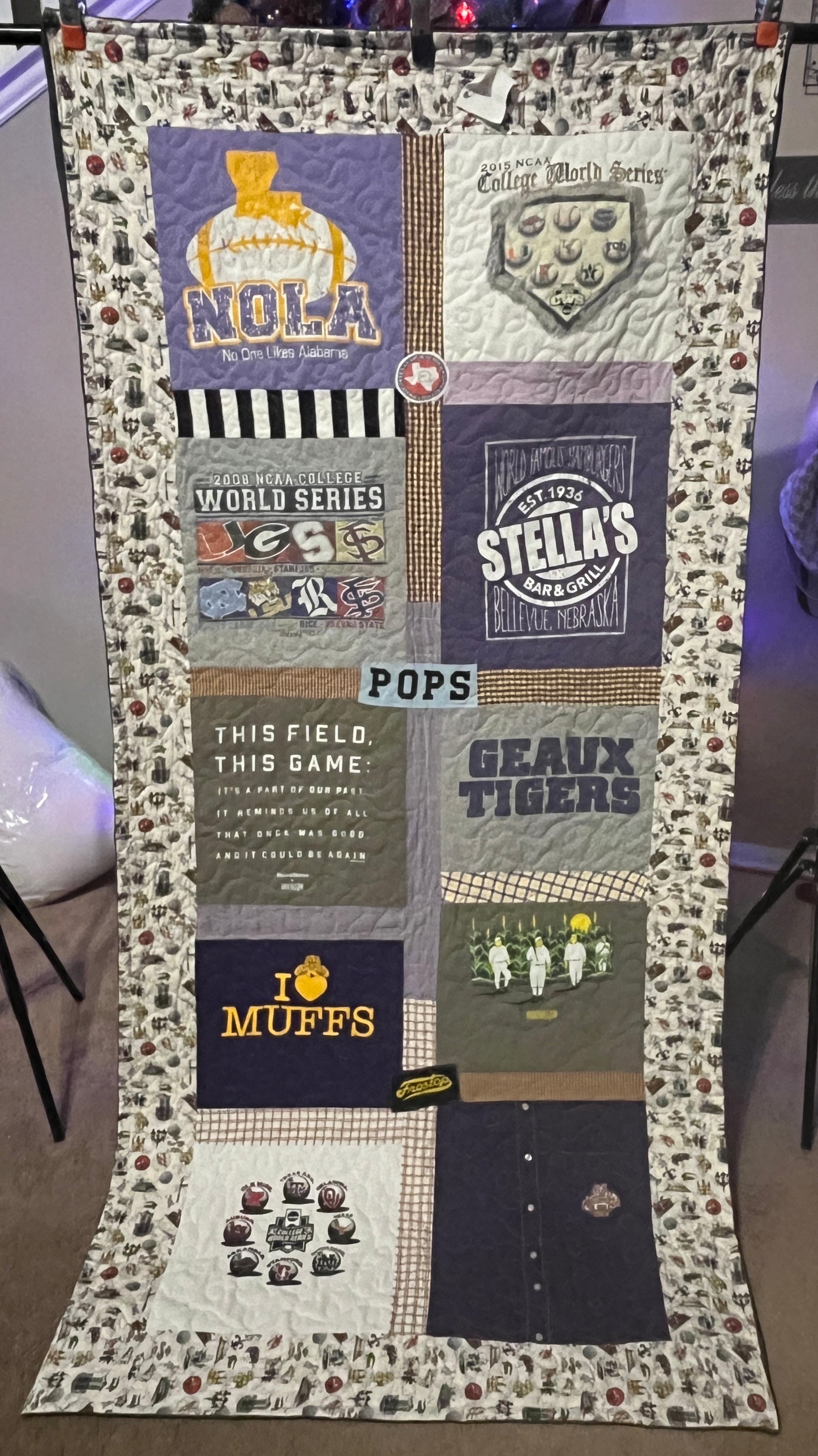 Custom Keepsake T-Shirt Memory Quilt