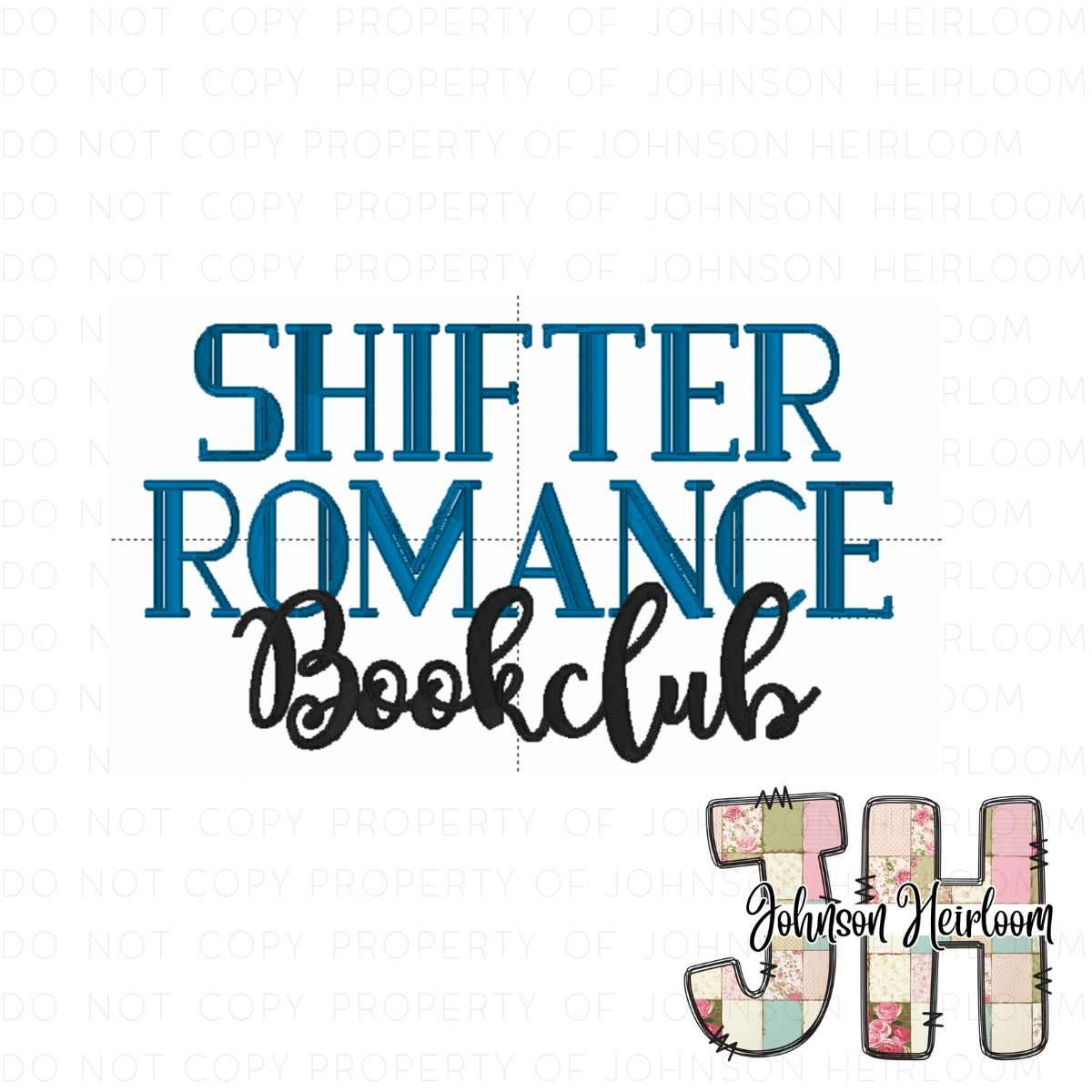 Shifter Romance Bookclub Machine Embroidery Digital Design