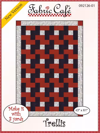 ✨ Trellis 3-Yard Quilt Kit – Pattern Included | Choose Your Fabric Collection ✨