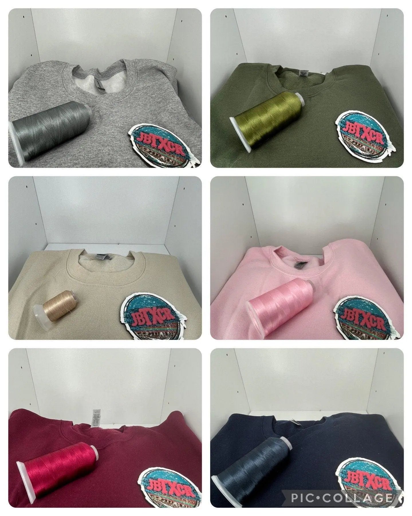 Faith over Fear embroidered T-Shirt/Crewneck