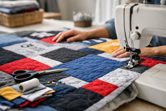 How to Quilt a T-Shirt Quilt That Lasts