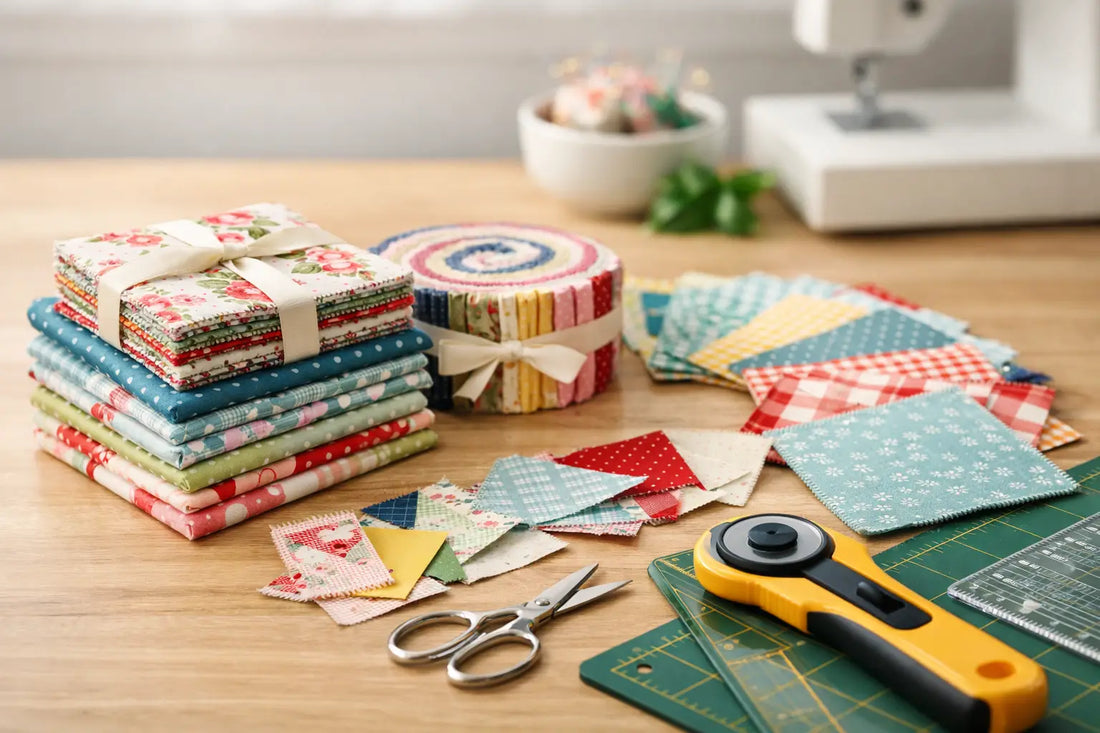 How to Use Quilt Pre Cuts Without Wasting Fabric