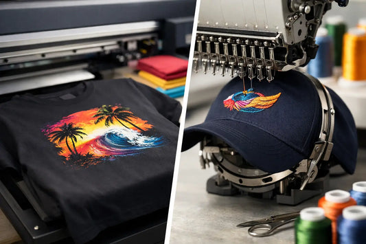 Digital Printing Versus Embroidery Apparel