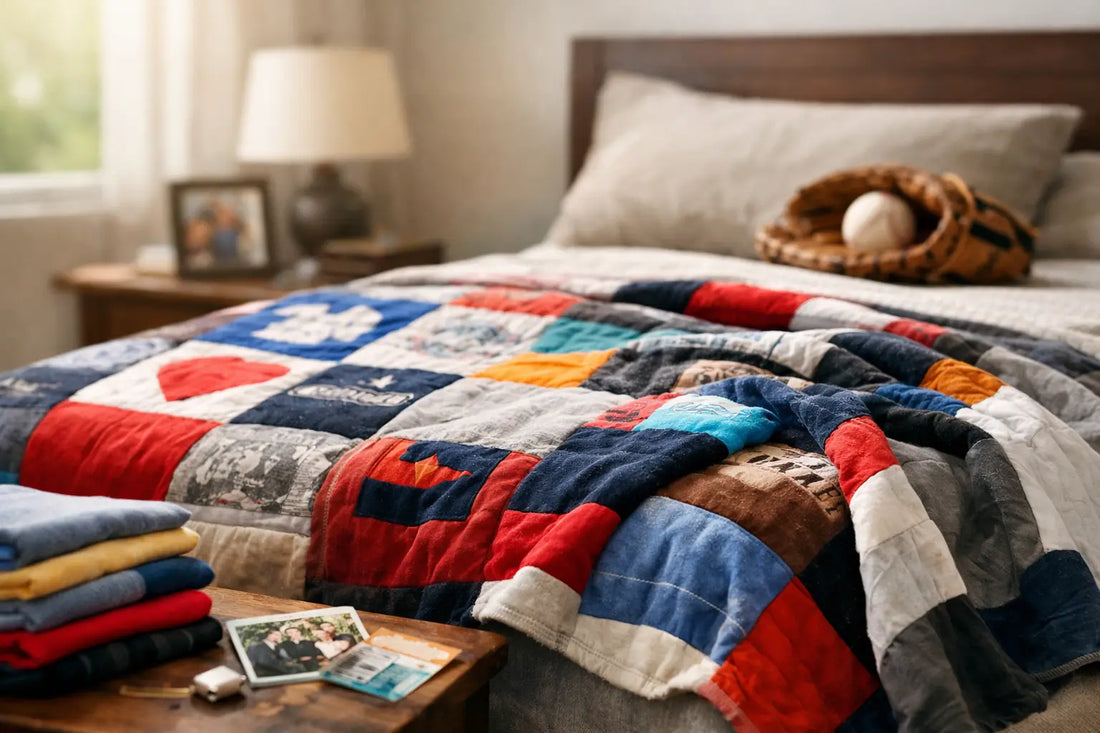 Keepsake T Shirt Quilts That Hold Memories