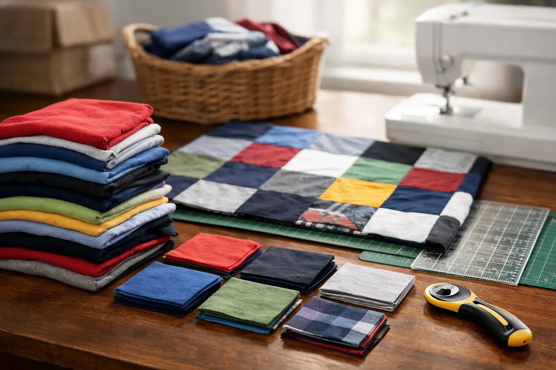 How Many Shirts for Quilt Size Planning