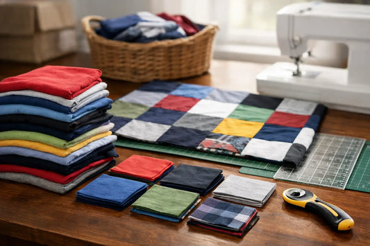 How Many Shirts for Quilt Size Planning