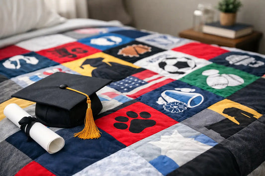 12 Graduation Shirt Quilt Ideas to Treasure