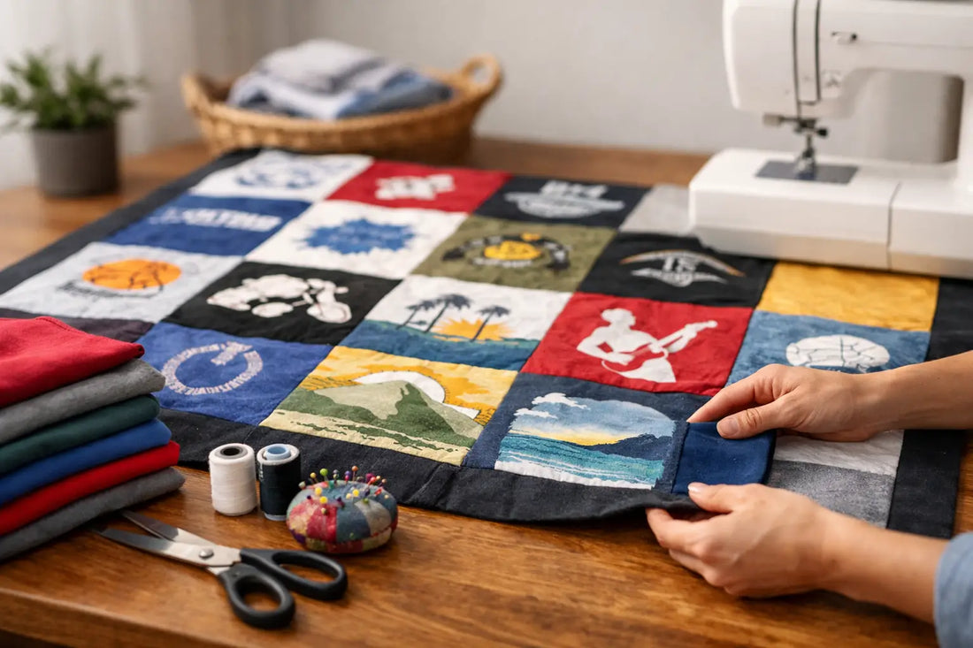 How to Make a T Shirt Memory Quilt