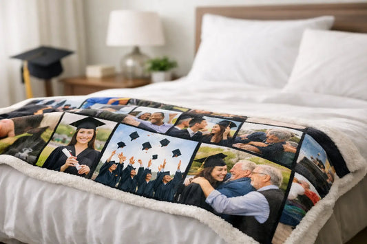 Why a Custom Graduation Memory Blanket Lasts