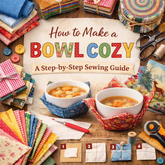How to Make a Bowl Cozy: A Step-by-Step Sewing Guide