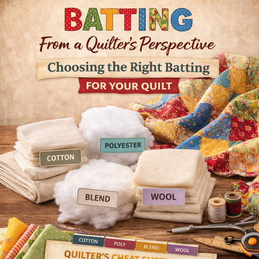 Batting From a Quilter’s Perspective: Choosing the Right Batting