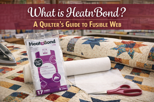 HeatnBond: What It Is and How to Use It (A Quilter & Crafter’s Guide)