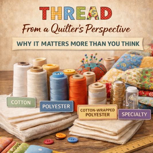 Thread From a Quilter’s Perspective: Why It Matters More Than You Think