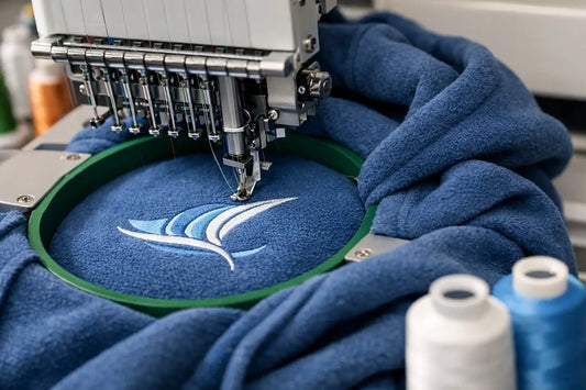 How to Embroider Fleece Hoodies Without Puckers