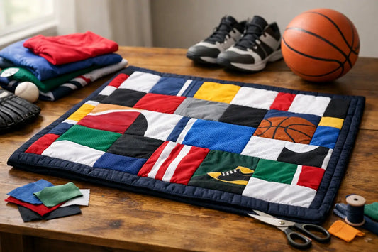 Memory Quilt From Sports Jerseys Ideas
