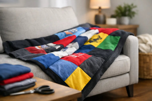 A Guide to Custom T Shirt Blankets