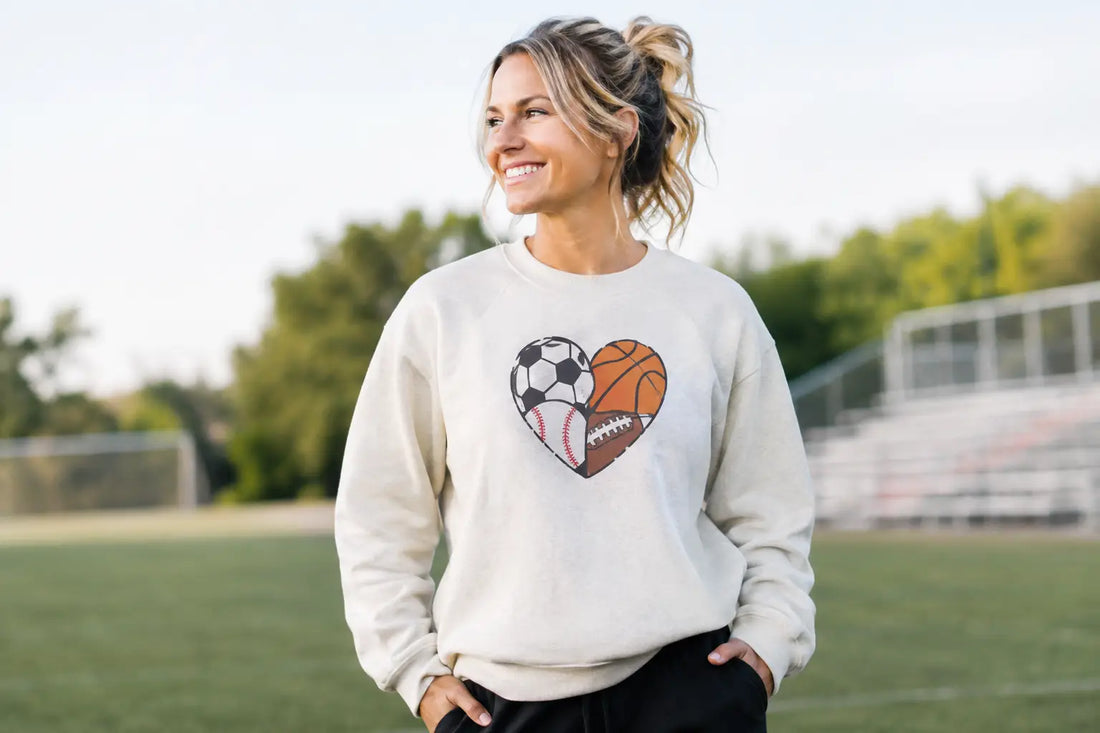 Sports Mom Custom Sweatshirt Ideas She’ll Wear