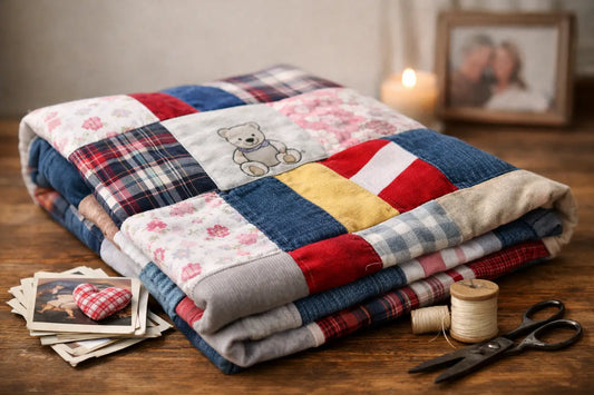 Handmade Memory Blankets That Hold a Story