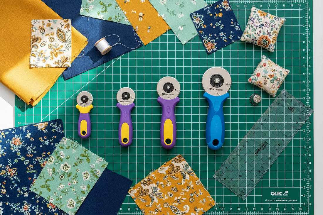 Choosing the Right Rotary Cutter: A Guide for Sewists & Quilters