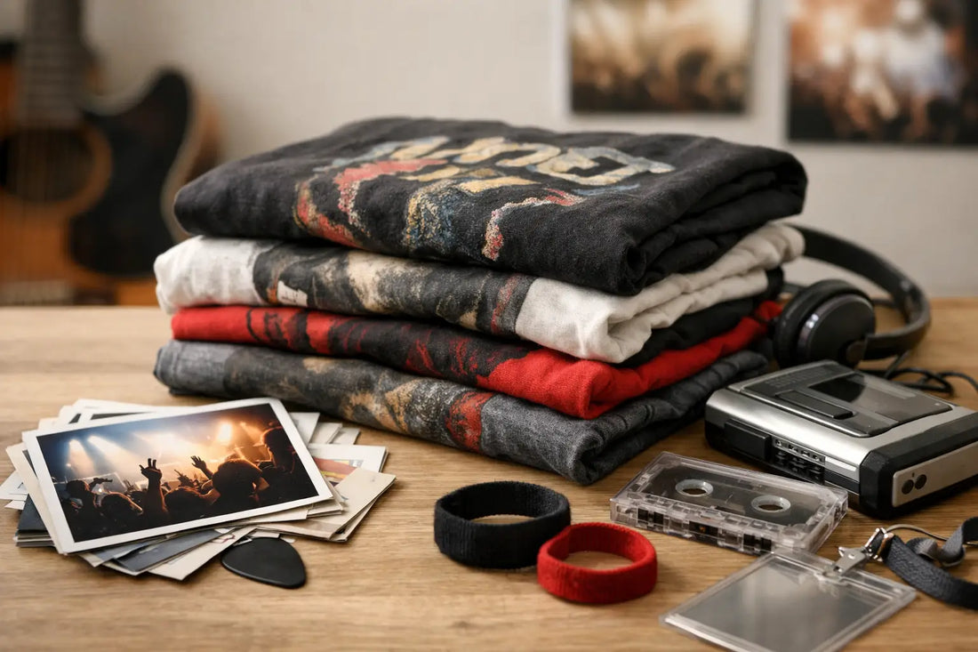 How to Preserve Concert Shirts and Memories