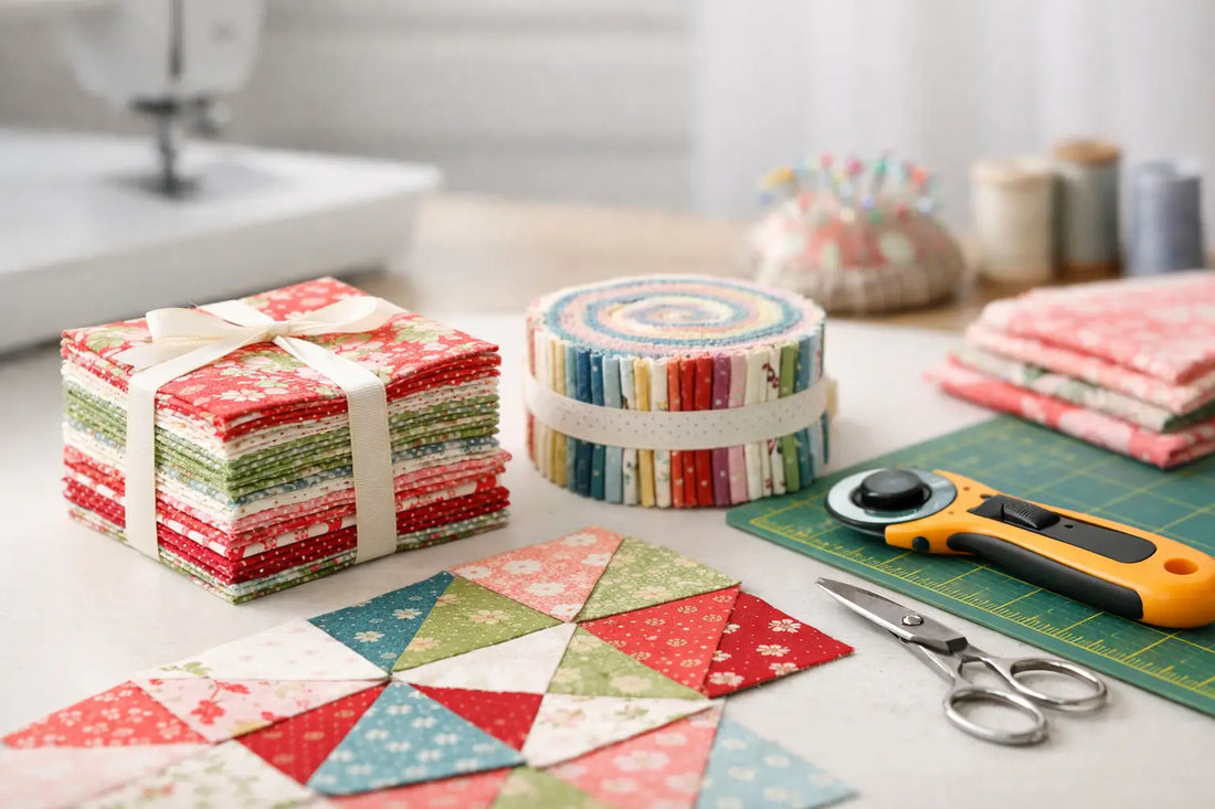 How to Start Quilting With Precut Fabric