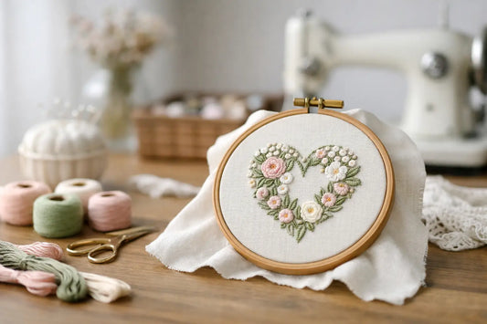 Embroidery Design Trends With Heirloom Heart