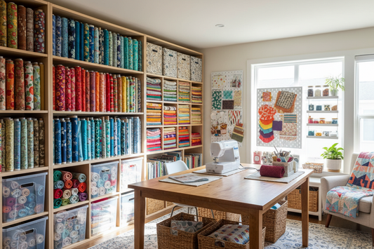 Fabric Storage Ideas: Keep Your Sewing Space Organized and Inspiring