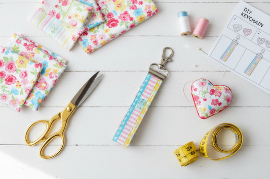 How to Make a Fabric Key Chain (Beginner-Friendly Sewing Project)