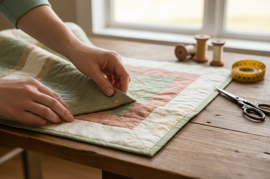 How to Sew Mitered Corners for Quilts — A Step-by-Step Guide by Johnson Heirloom