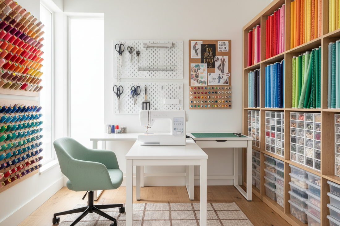 Organizing Your Sewing Room: Creating a Space That Works for You