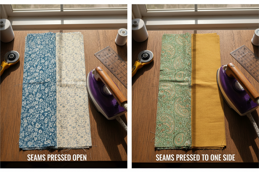 Pressing Seams: Open vs. To the Side