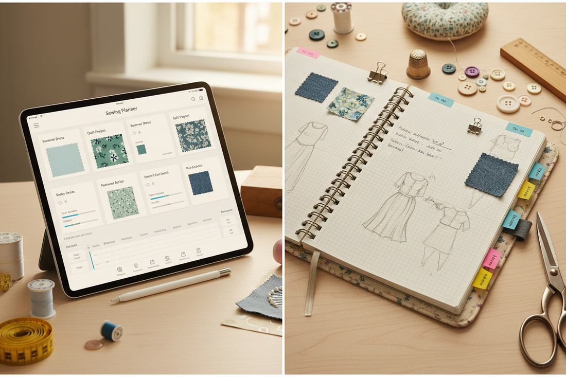 Sewing Planners: Digital vs. Paper (Which One Is Right for You?)