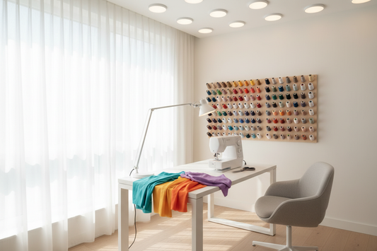 Sewing Room Lighting Tips: See Better, Sew Happier