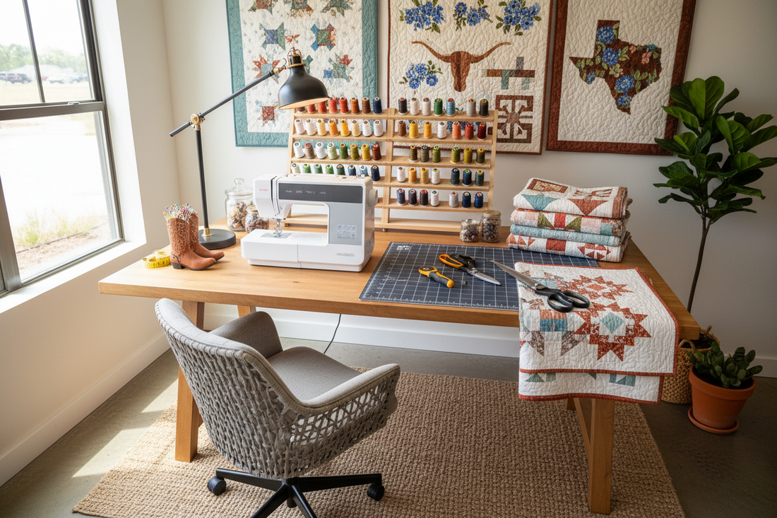 Sewing Table Setup