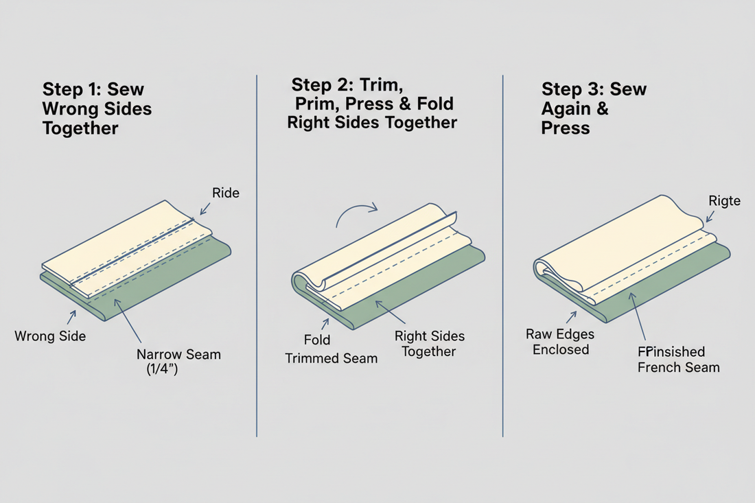 What Is a French Seam? (A Beginner-Friendly Sewing Guide)