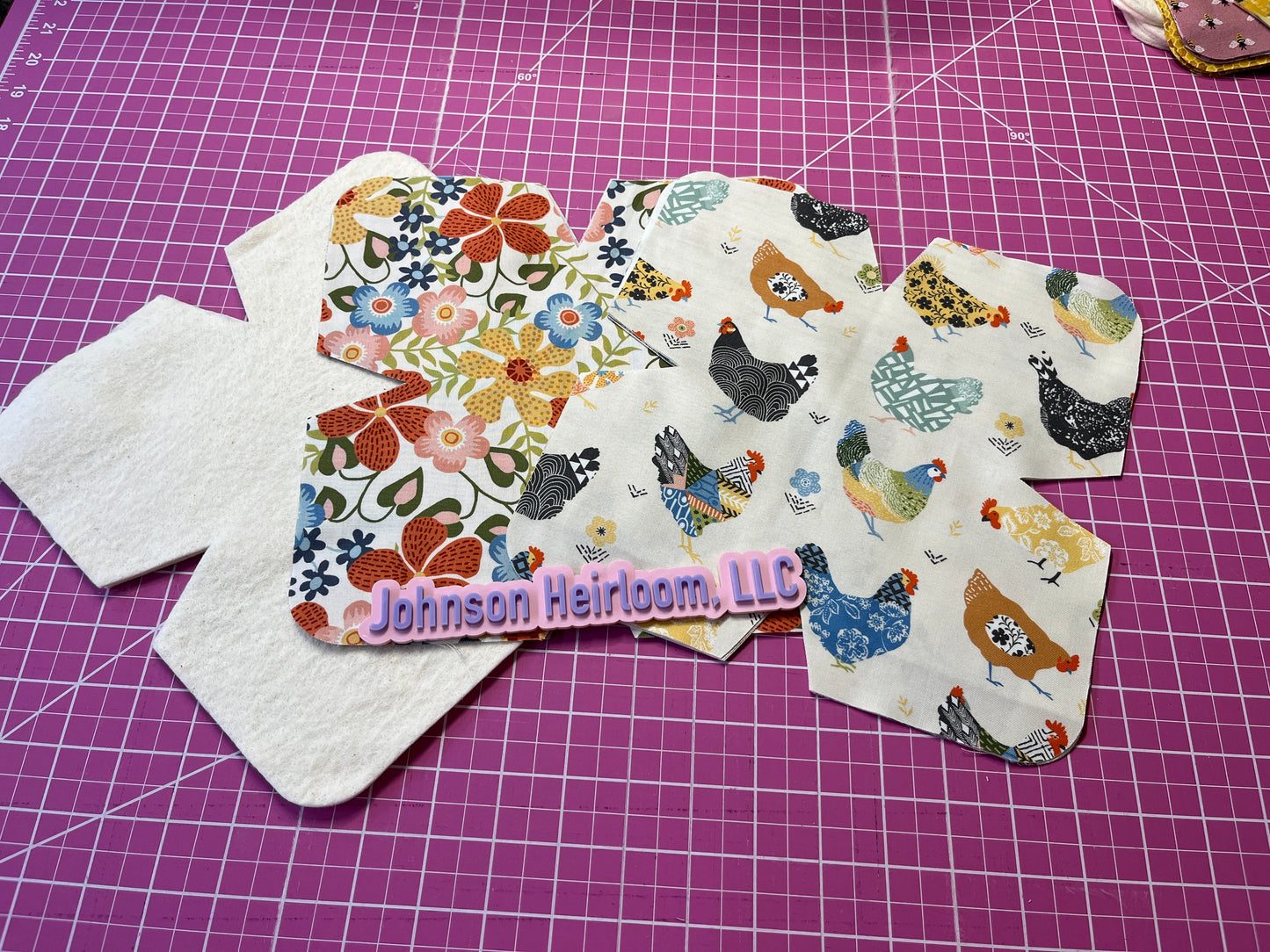 🥣 Bowl Cozy Pre-Cut Kit – Set of 4 | Microwave Safe | DIY Sewing Kit