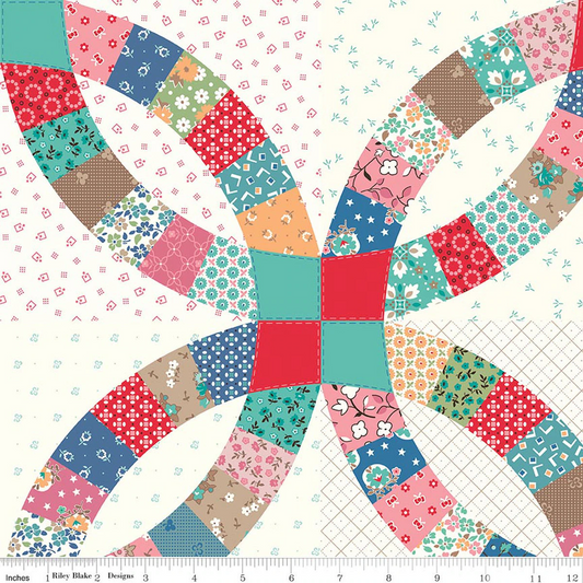 WIDE BACK HOME TOWN WEDDING PRINT MULTI 3-YARD PACKAGE
