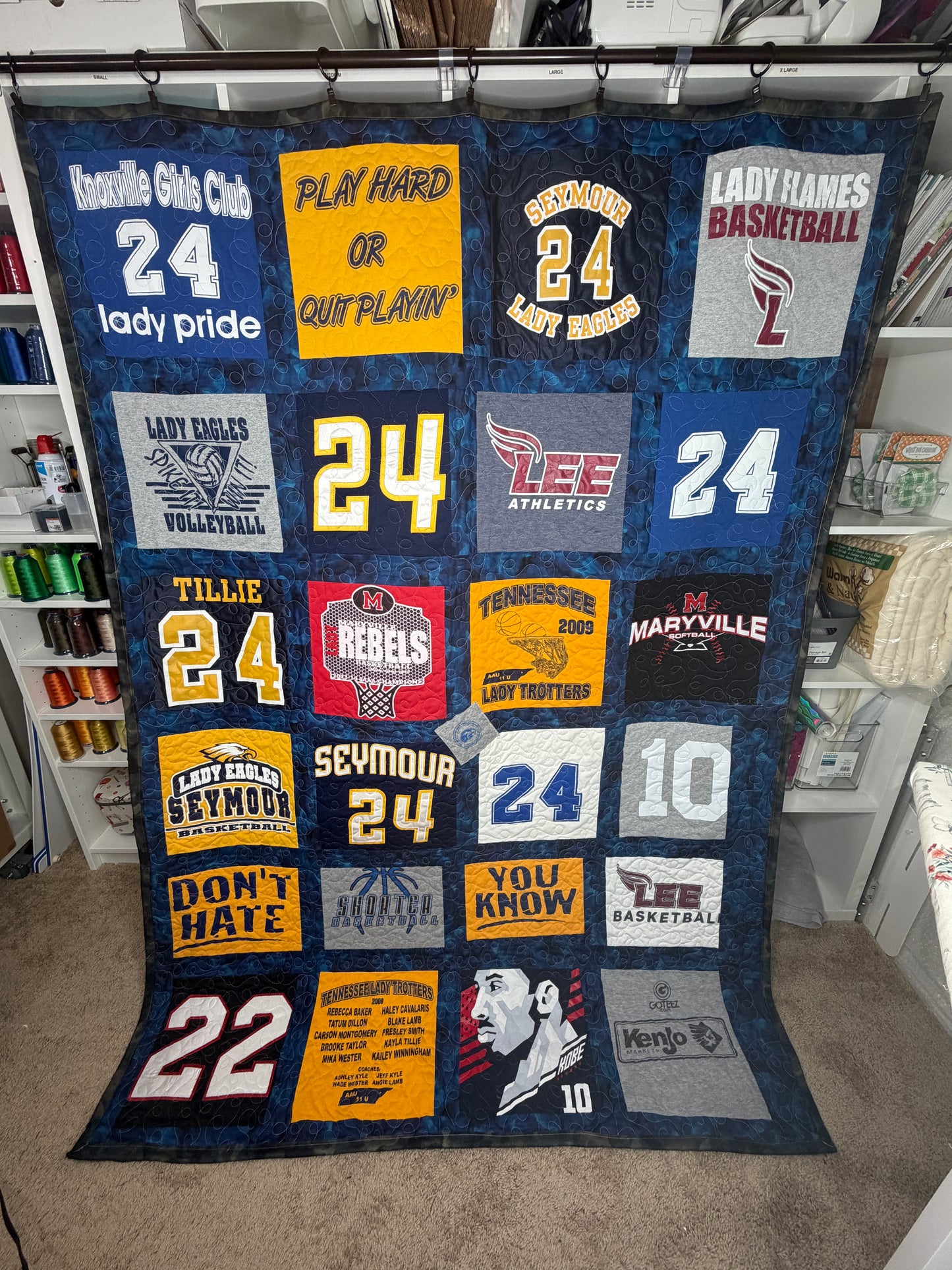 Memory Keepsake T-Shirt Quilt – Custom Handmade Blanket