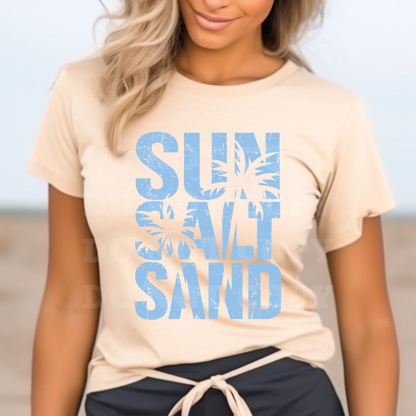 🌞 Sun, Salt & Sand Tee / Crewneck – Summer Vibes All Year! 🌊