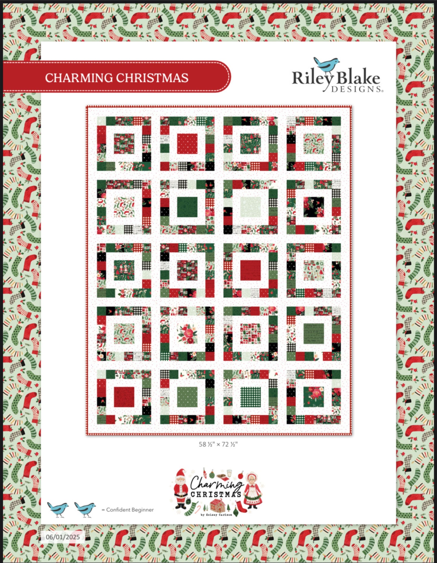 Charming Christmas Quilt Kit