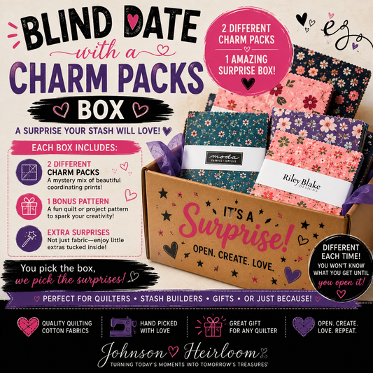 💕 Blind Date with Charm Packs Box