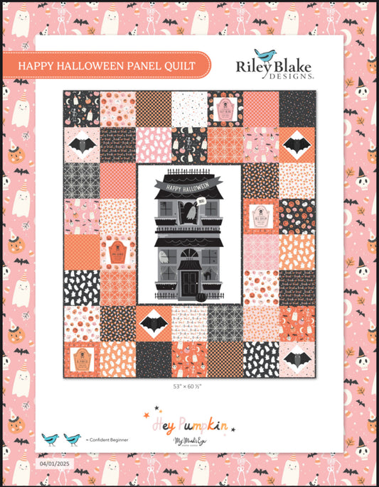 Hey Pumpkin Happy Halloween Quilt Pattern