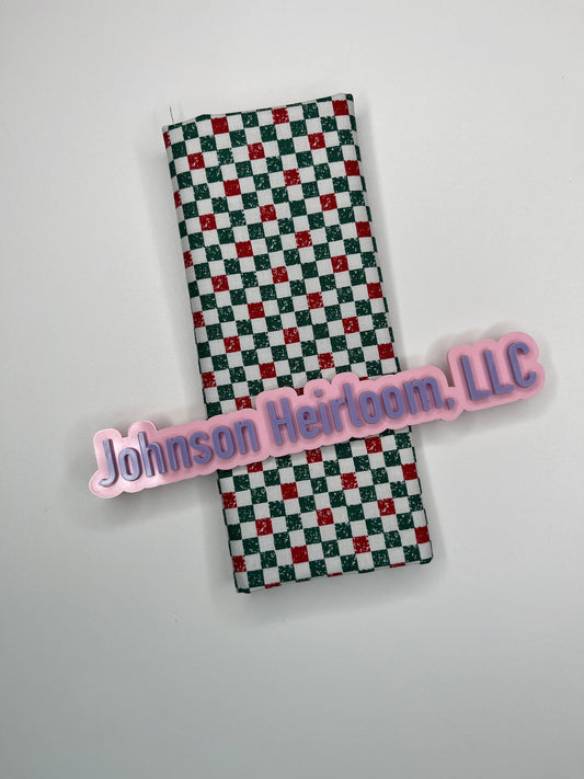 Check Please! 1/4" Check Christmas FABRIC (Quarter Yard increments)