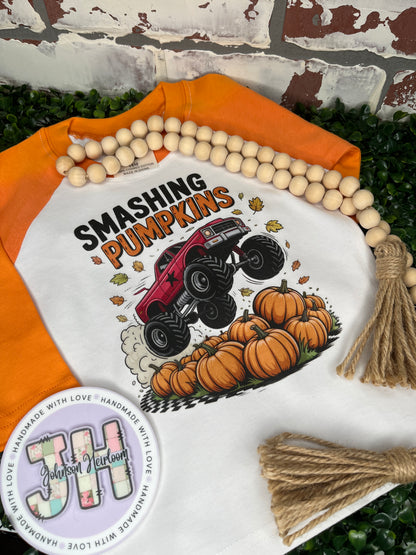 Smashing Pumpkins Kids Printed Raglan T-Shirt