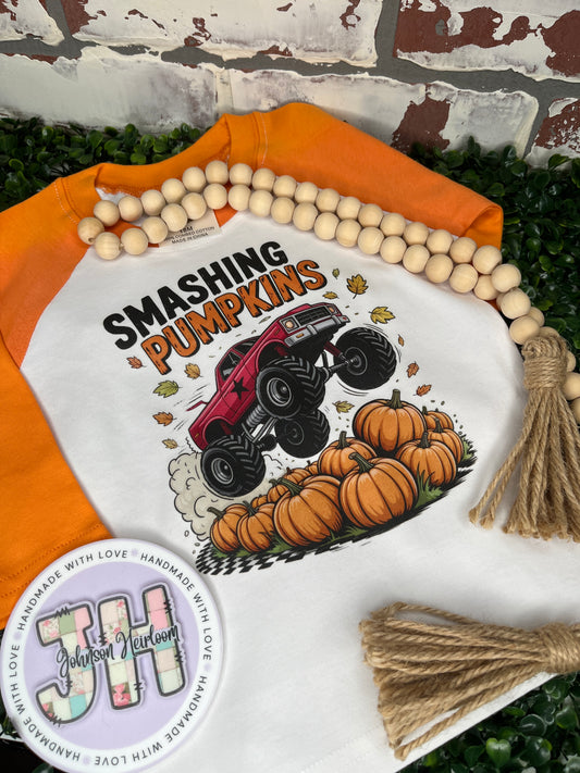 Smashing Pumpkins Kids Printed Raglan T-Shirt